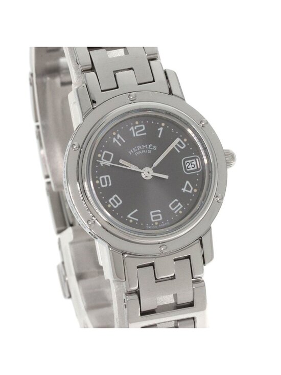 Hermes Clipper Watch SS main image 5